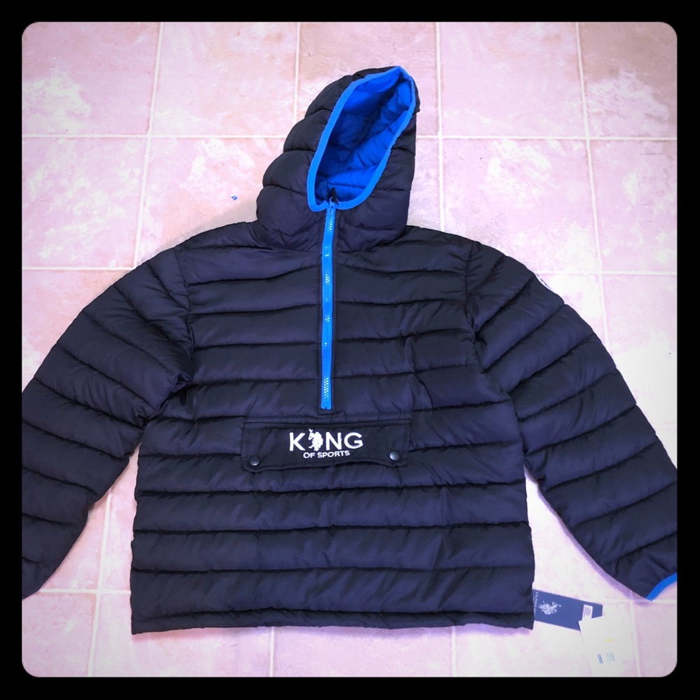 Brand NEW! Us polo Assn. boys bubble jacket. L@@K!